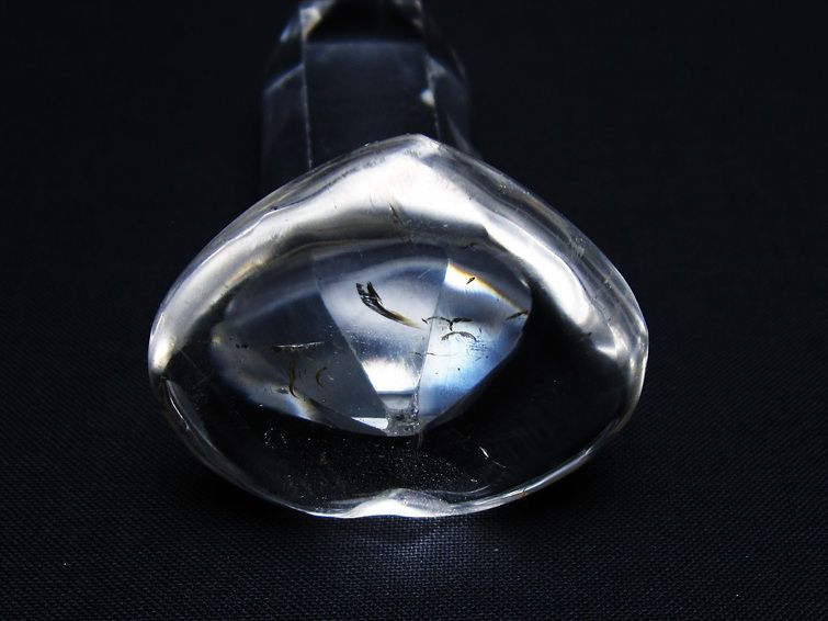 水晶 ハート置物 一点物 145-1622
