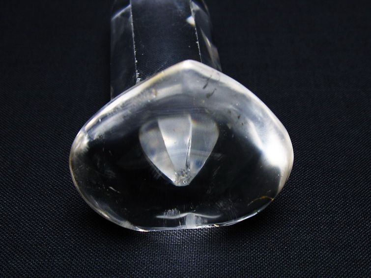 水晶 ハート置物 一点物 145-1624