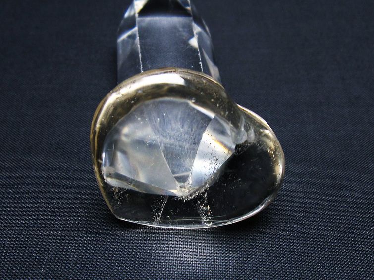 水晶 ハート置物 一点物 145-1626