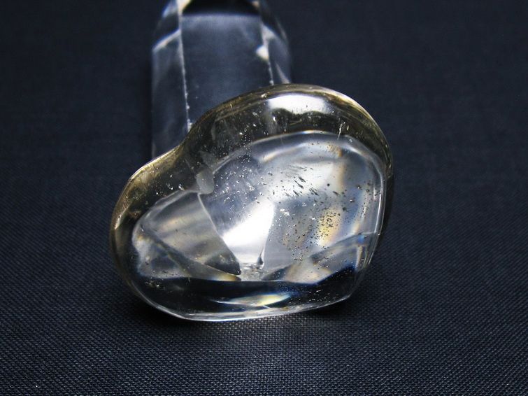 水晶 ハート置物 一点物 145-1626