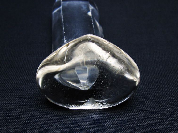水晶 ハート置物 一点物 145-1626