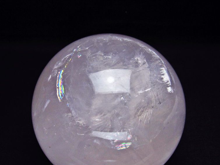 1Kg ミルキークォーツ 丸玉 90mm ピンク 一点物 151-6026