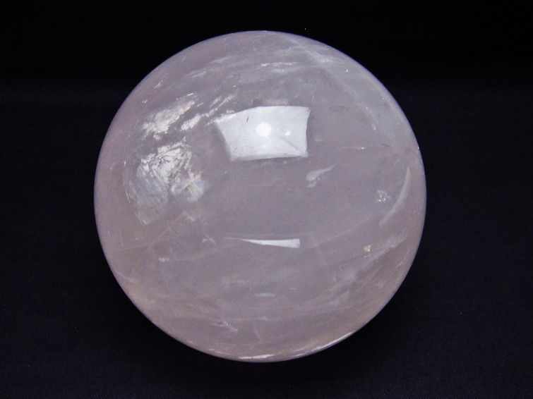1.3Kg ミルキークォーツ 丸玉 96mm ピンク 一点物 151-6033