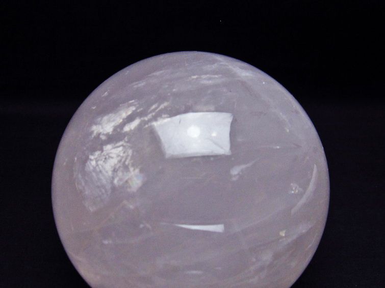 1.3Kg ミルキークォーツ 丸玉 96mm ピンク 一点物 151-6033