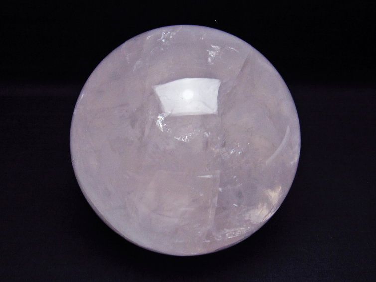 2Kg ミルキークォーツ 丸玉 113mm ピンク 一点物 151-6036