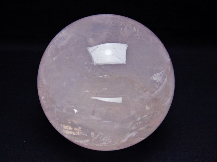 1.3Kg ミルキークォーツ 丸玉 95mm ピンク 一点物 151-6040