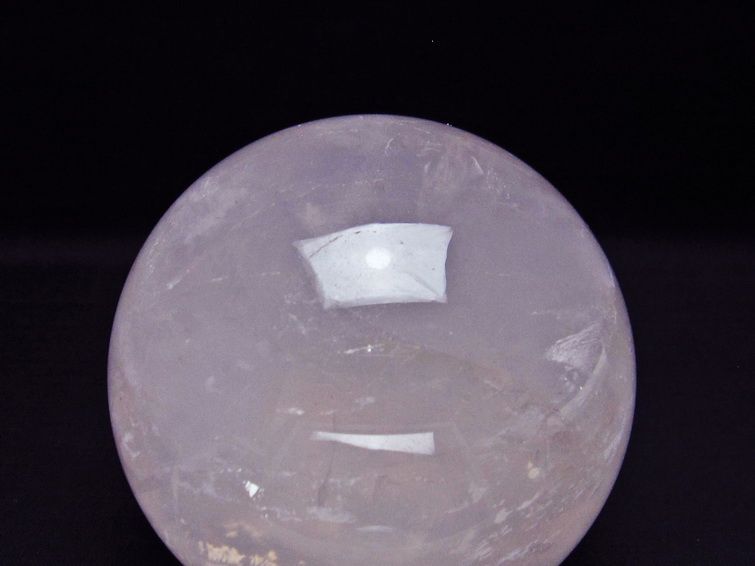 1.3Kg ミルキークォーツ 丸玉 95mm ピンク 一点物 151-6040
