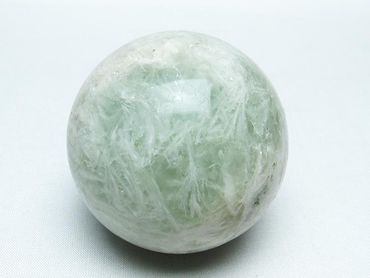 エンジェルフェザー フローライト 丸玉 65mm 一点物 151-7300