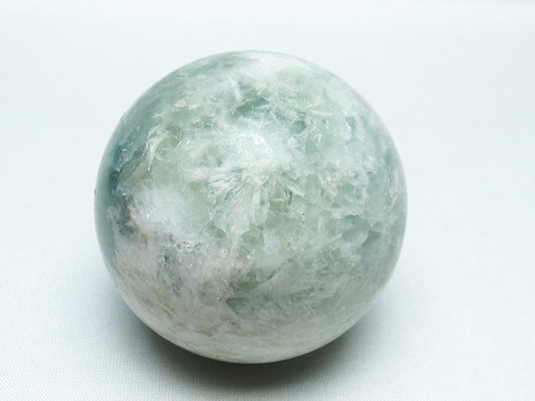 エンジェルフェザー フローライト 丸玉 66mm 一点物 151-7325