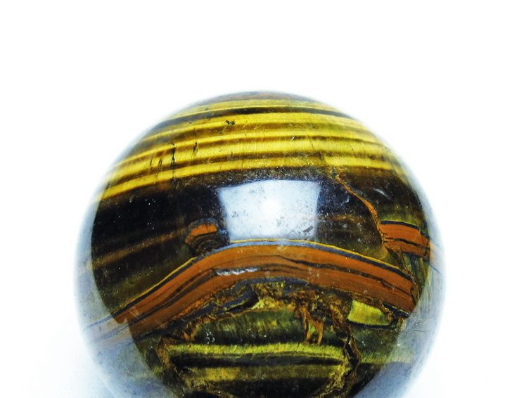 アイアンタイガーアイ 丸玉 54mm 一点物 151-7334
