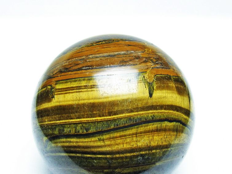 アイアンタイガーアイ 丸玉 74mm 一点物 151-7390