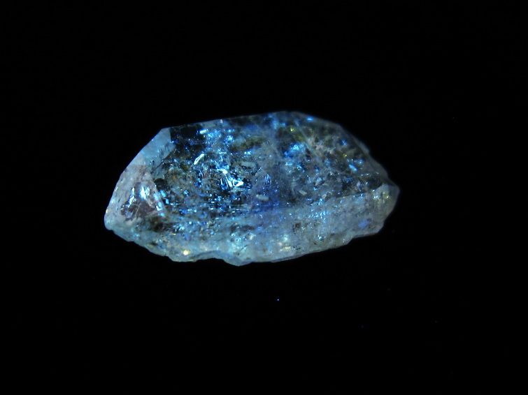 オイルインクォーツ 原石 石油入り 水晶 原石 一点物 171-3754