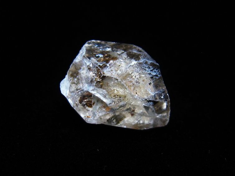 オイルインクォーツ 原石 石油入り 水晶 原石 一点物 171-3809