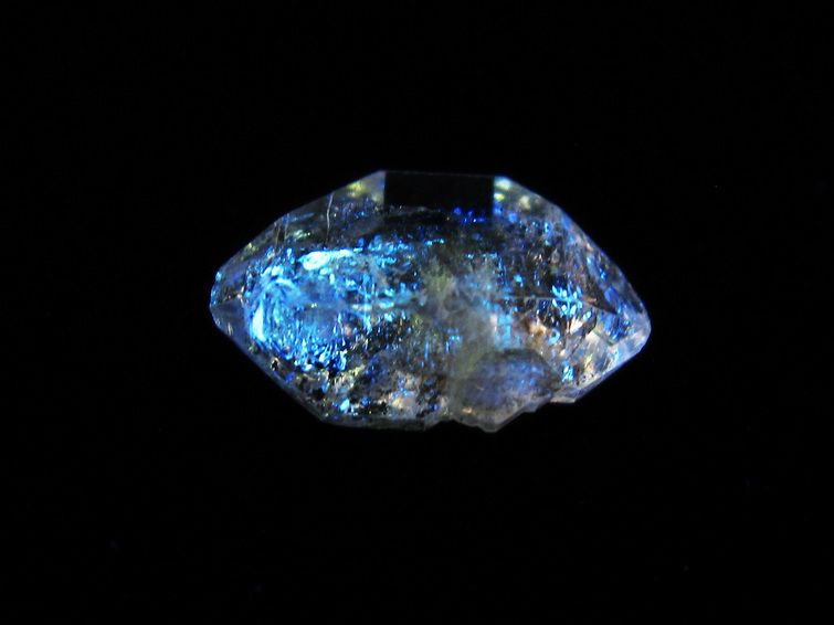 オイルインクォーツ 原石 石油入り 水晶 原石 一点物 171-3829