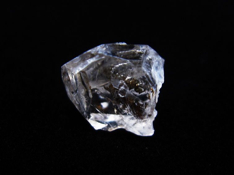 オイルインクォーツ 原石 石油入り 水晶 原石 一点物 171-3831
