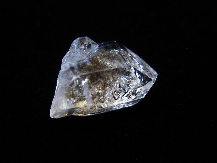 オイルインクォーツ 原石 石油入り 水晶 原石 一点物 171-3853