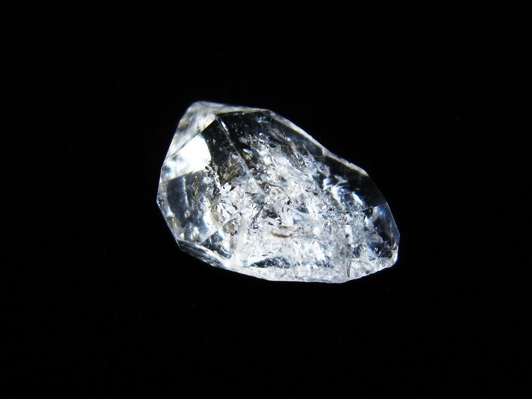オイルインクォーツ 原石 石油入り 水晶 原石 一点物 171-3858