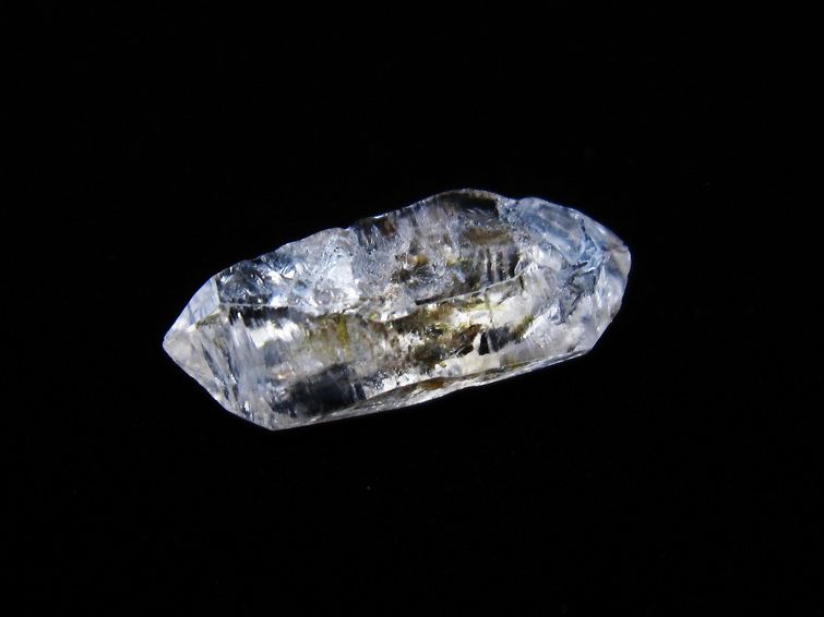 オイルインクォーツ 原石 石油入り 水晶 原石 一点物 171-3865