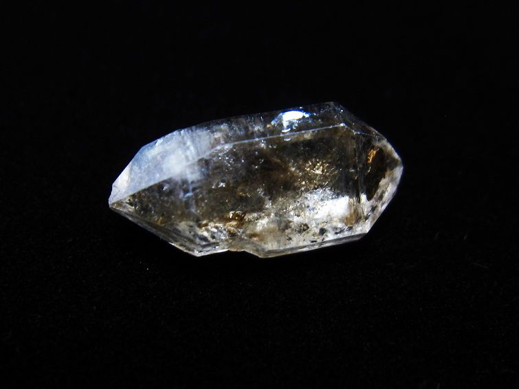 オイルインクォーツ 原石 石油入り 水晶 原石 一点物 171-3866