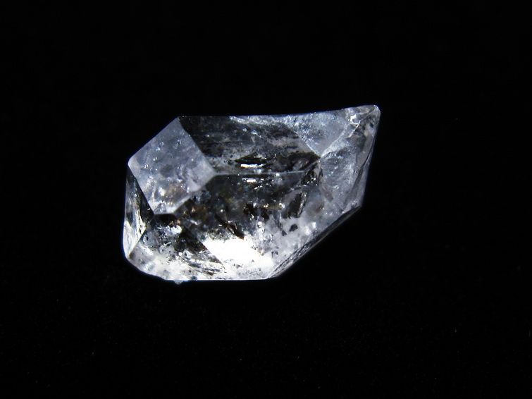 オイルインクォーツ 原石 石油入り 水晶 原石 一点物 171-3868
