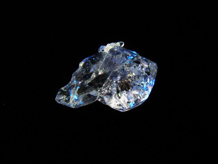 オイルインクォーツ 原石 石油入り 水晶 原石 一点物 171-3869
