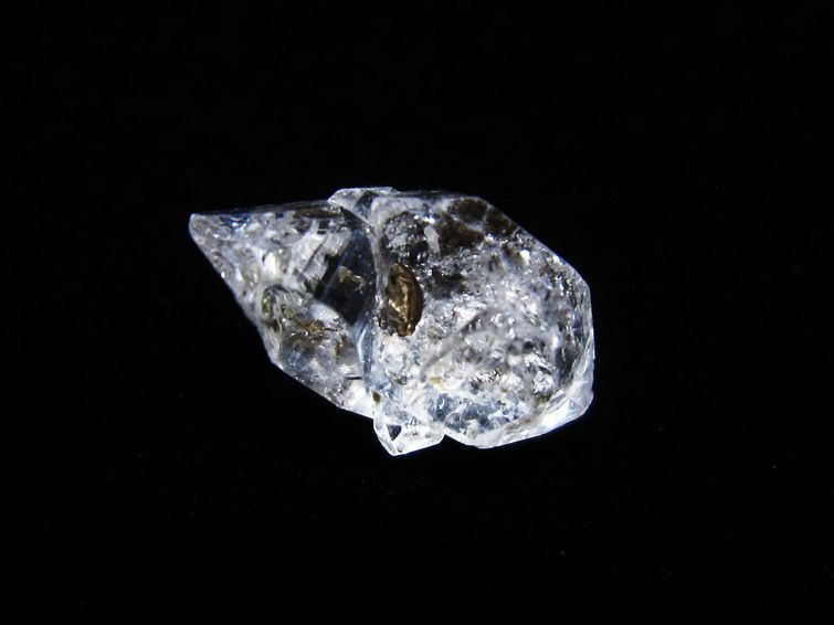 オイルインクォーツ 原石 石油入り 水晶 原石 一点物 171-3869