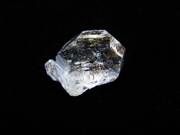 オイルインクォーツ 原石 石油入り 水晶 原石 一点物 171-3891