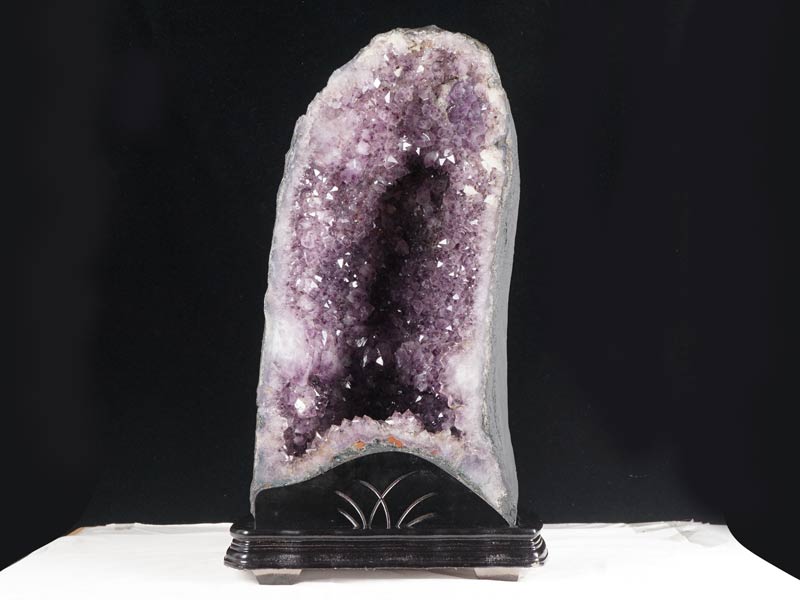 29.2Kg アメジストドーム ブラジル産 原石 置物 カペーラ ジオード amethyst 台座付属 一点物 174-1322