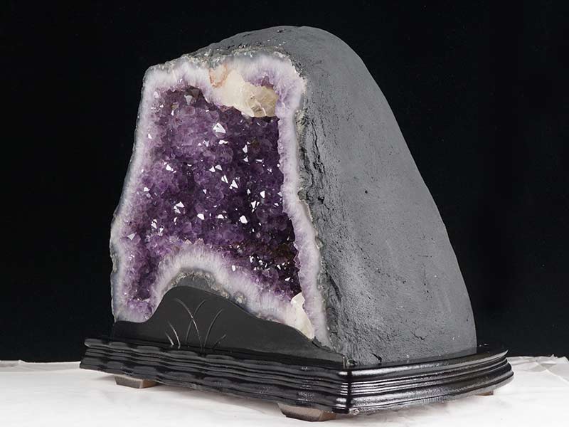 36.2Kg アメジストドーム ブラジル産 原石 置物 カペーラ ジオード amethyst 台座付属 一点物 174-1324