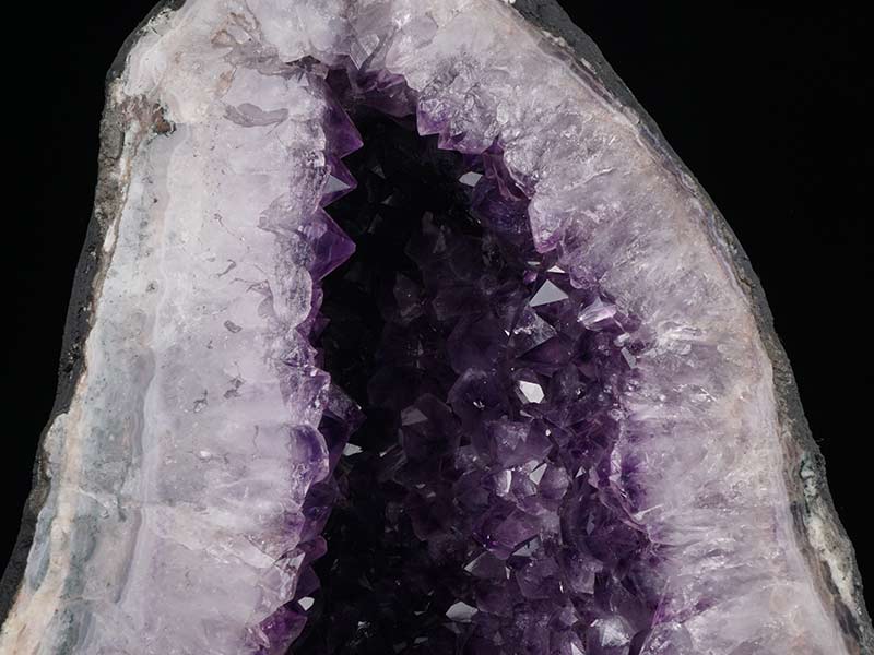 30.7Kg アメジストドーム ブラジル産 原石 置物 カペーラ ジオード amethyst 台座付属 一点物 174-1337