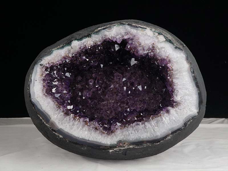 20.8Kg アメジスト ドーム ウルグアイ産 サークルジオード 原石 Amethyst アメシスト 紫水晶 一点物 174-1358