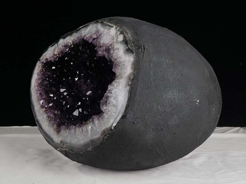 20.8Kg アメジスト ドーム ウルグアイ産 サークルジオード 原石 Amethyst アメシスト 紫水晶 一点物 174-1358