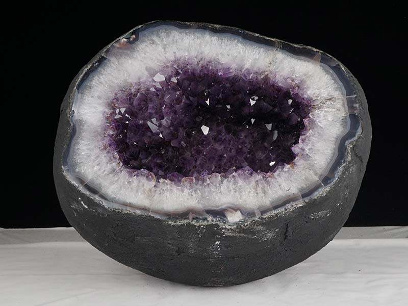 21.2Kg アメジスト ドーム ウルグアイ産 サークルジオード 原石 Amethyst アメシスト 紫水晶 一点物 174-1360