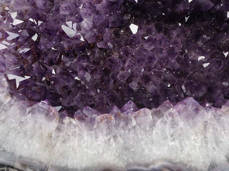 21.2Kg アメジスト ドーム ウルグアイ産 サークルジオード 原石 Amethyst アメシスト 紫水晶 一点物 174-1360