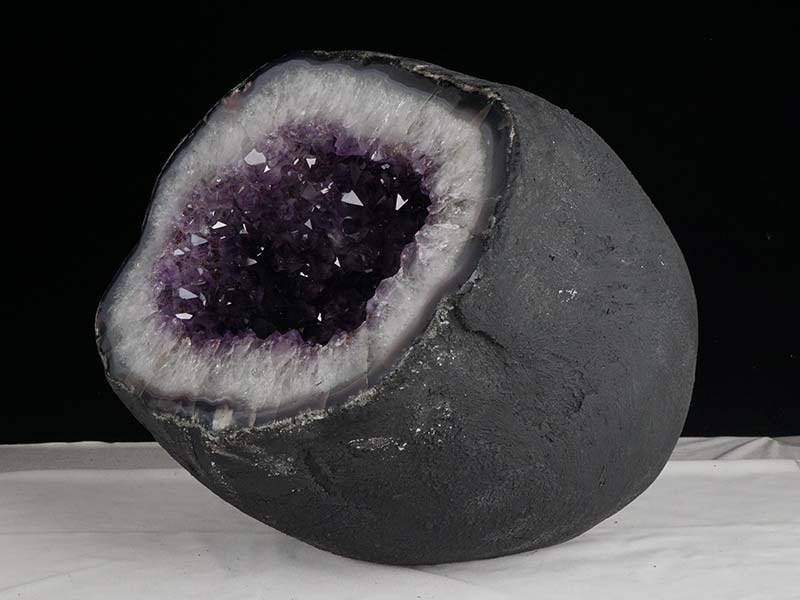 21.2Kg アメジスト ドーム ウルグアイ産 サークルジオード 原石 Amethyst アメシスト 紫水晶 一点物 174-1360