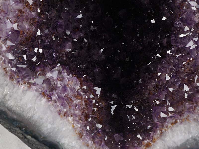 13.8Kg アメジスト ドーム ウルグアイ産 サークルジオード 原石 Amethyst アメシスト 紫水晶 一点物 174-1362