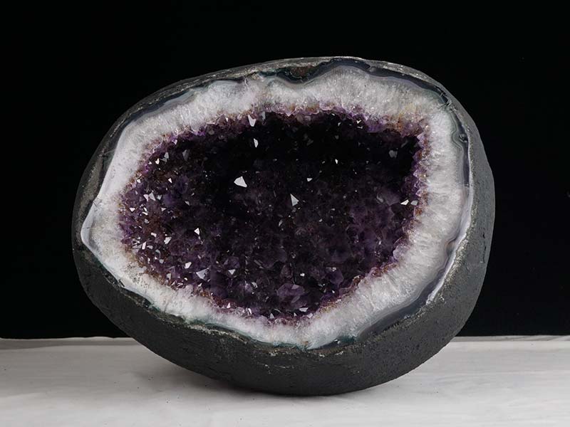17Kg アメジスト ドーム ウルグアイ産 サークルジオード 原石 Amethyst アメシスト 紫水晶 一点物 174-1366