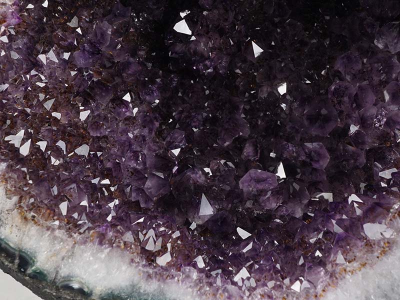 17Kg アメジスト ドーム ウルグアイ産 サークルジオード 原石 Amethyst アメシスト 紫水晶 一点物 174-1366