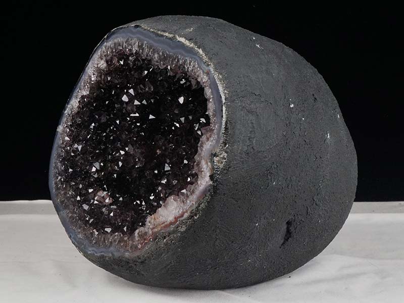 7.9Kg アメジスト ドーム ウルグアイ産 サークルジオード 原石 Amethyst アメシスト 紫水晶 一点物 174-1371