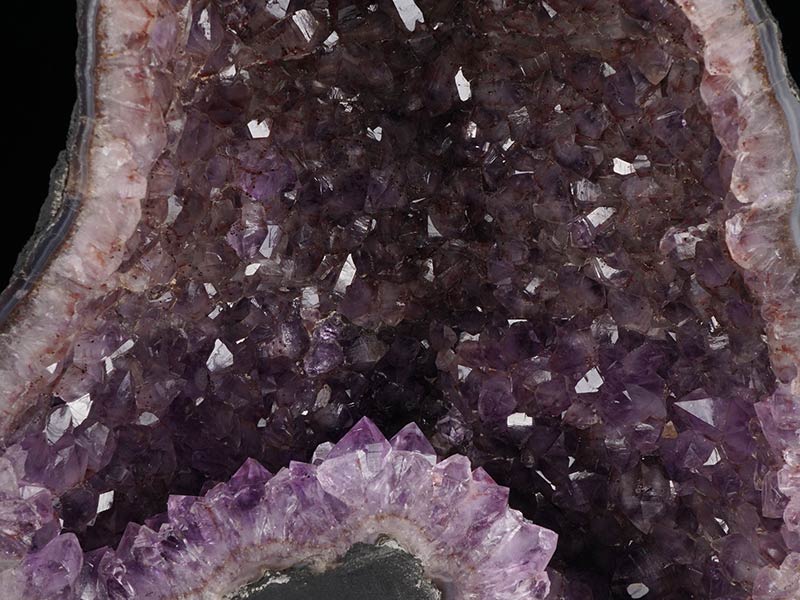 22.3Kg アメジスト ドーム ブラジル産 原石 置物 カペーラ ジオード amethyst 一点物 174-1380