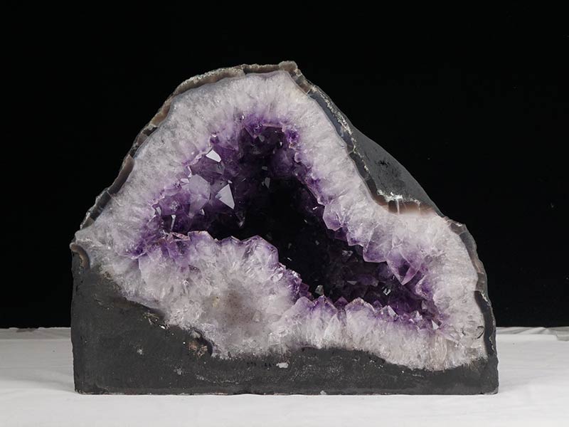 23.1Kg アメジスト ドーム ブラジル産 原石 置物 カペーラ ジオード amethyst 一点物 174-1386