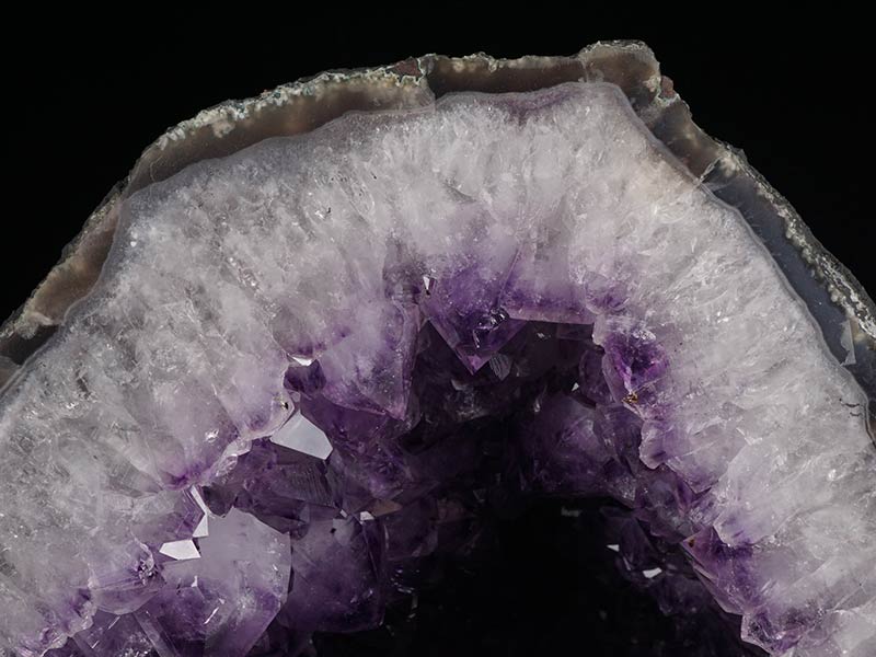 23.1Kg アメジスト ドーム ブラジル産 原石 置物 カペーラ ジオード amethyst 一点物 174-1386