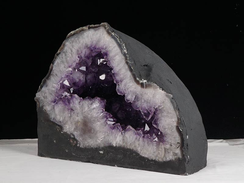 23.1Kg アメジスト ドーム ブラジル産 原石 置物 カペーラ ジオード amethyst 一点物 174-1386