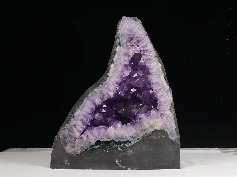 19.2Kg アメジスト ドーム ブラジル産 原石 置物 カペーラ ジオード amethyst 一点物 174-1394