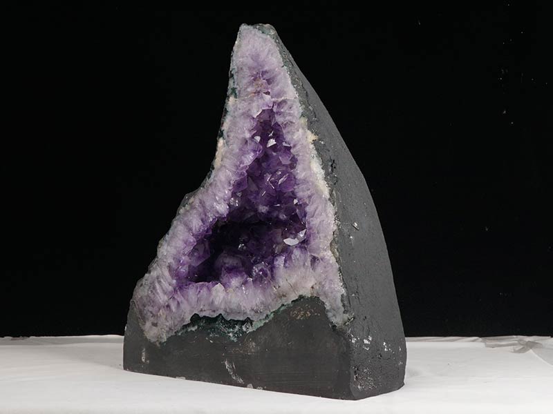 19.2Kg アメジスト ドーム ブラジル産 原石 置物 カペーラ ジオード amethyst 一点物 174-1394