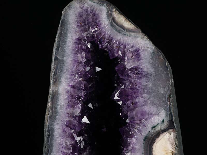 30.7Kg アメジストドーム ブラジル産 カペーラ ジオード ドーム 原石 amethyst アメシスト 紫水晶 一点物 台座付属 174-1581