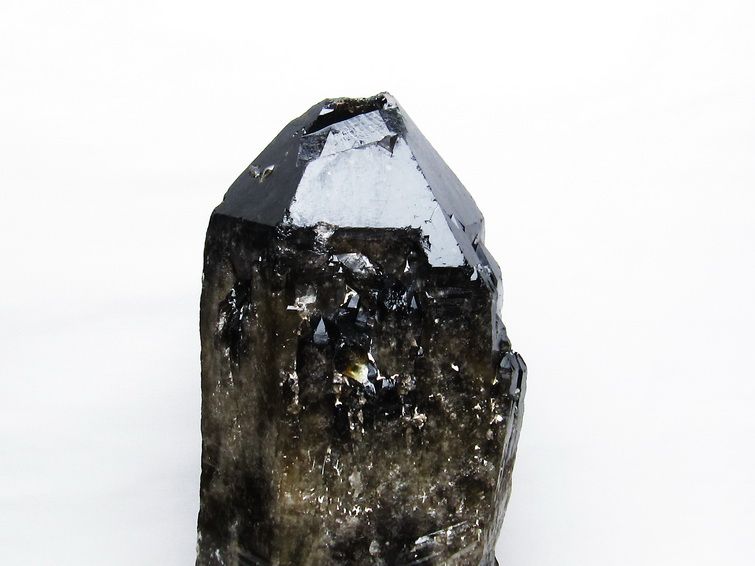 11.5Kg モリオン 黒水晶 原石 台座付属 一点物 191-390