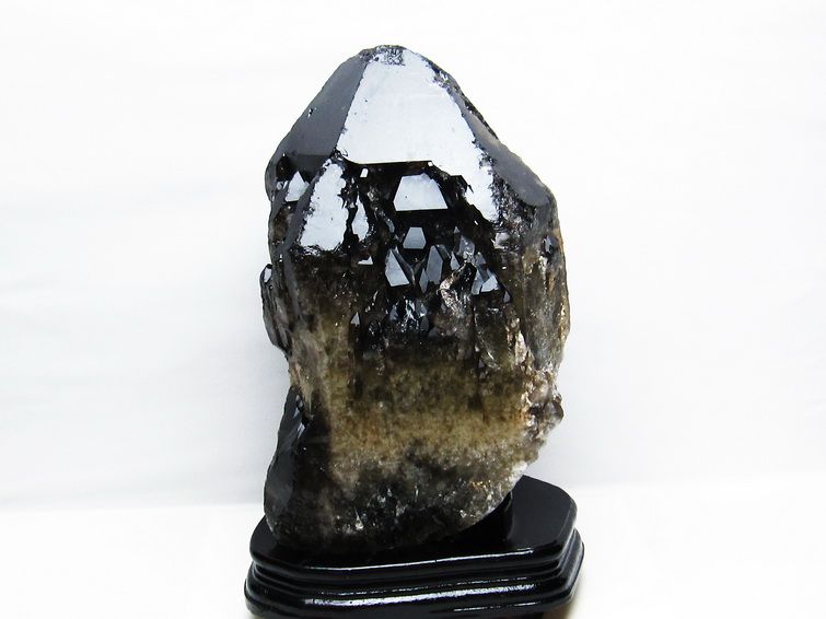 8.9Kg モリオン 黒水晶 原石 台座付属 一点物 191-395 – 天然石 