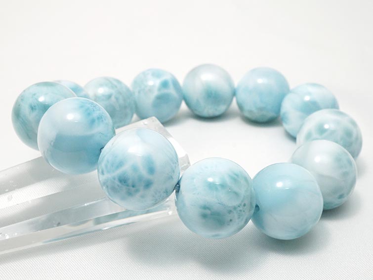 ラリマー ブレスレット 18mm 一点物 199-165