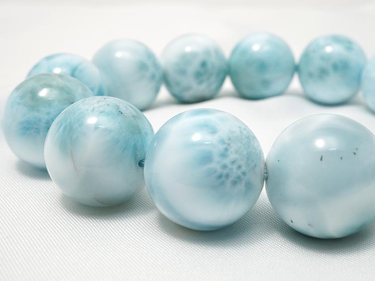 ラリマー ブレスレット 18mm 一点物 199-165